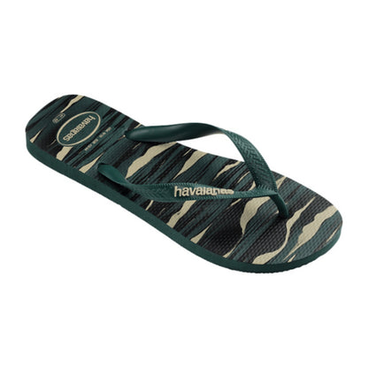 Havaianas Top Camo Flip-Flops in Green Color