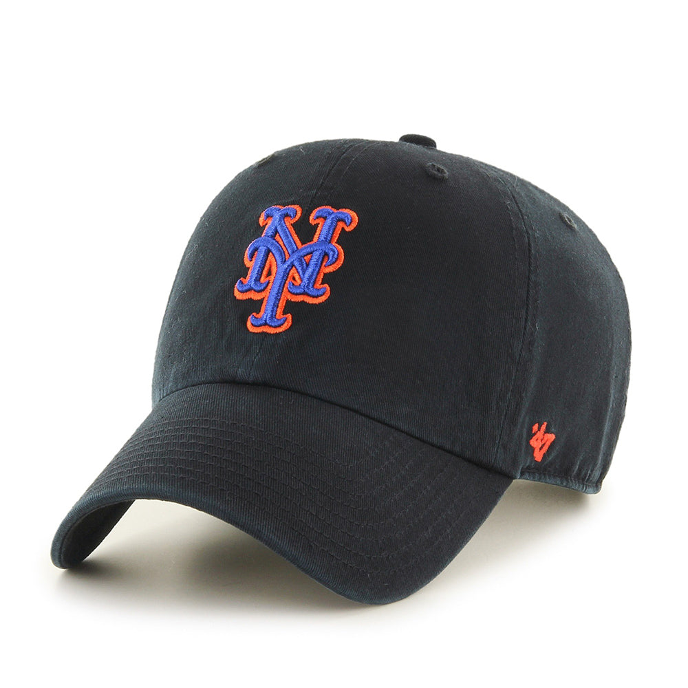 47 Brand Unisex Mets 47Clean Up Hat | BLACK – Paragon Sports