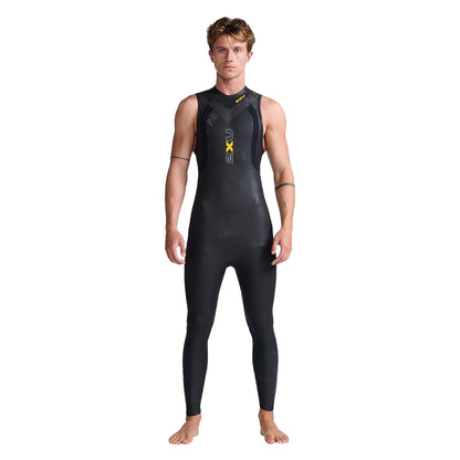 2Xu Mens M/Propel P1 Sleeveless Wetsuits in Black Color