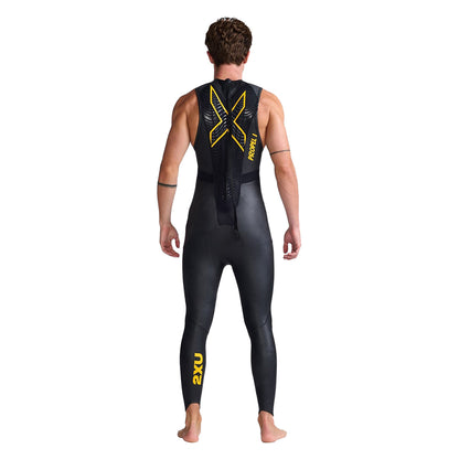 2Xu Mens M/Propel P1 Sleeveless Wetsuits in Black Color