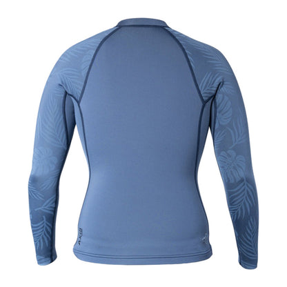 Xcel Wetsuits Womens Axis L/S Front Zip Wetsuits in Blue Color