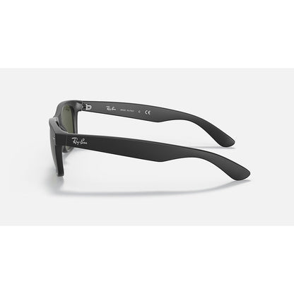 Ray Ban New Wayfarer Rubber Black Accessories in Green Color