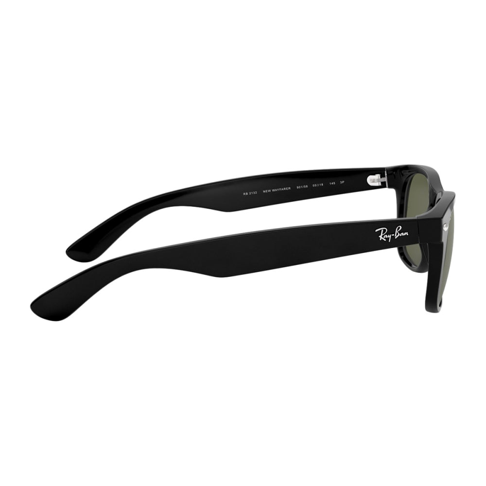 Ray Ban Unisex New Wayfarer Black Accessories in Green Color