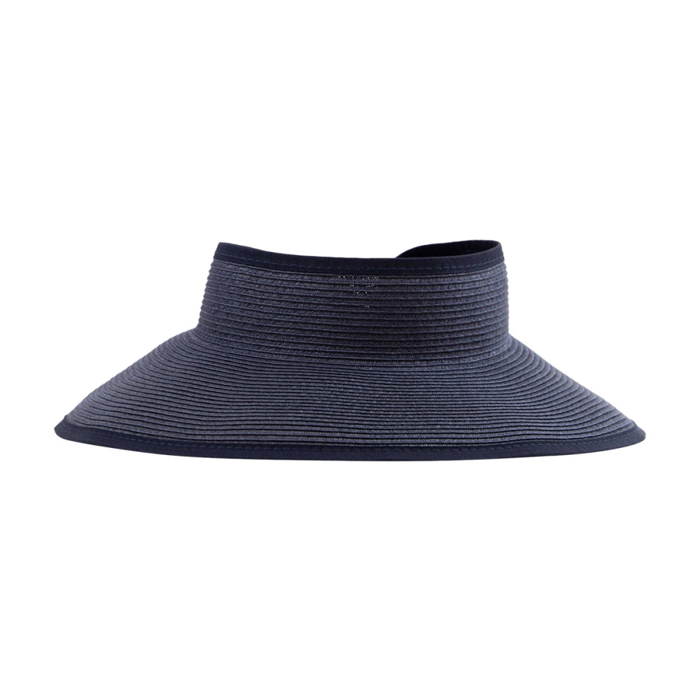San Diego Hat Co. Womens Packable Visor Hats in Blue Color