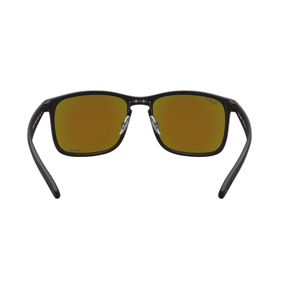 Ray Ban Chromance Matte Black Accessories in Green Color