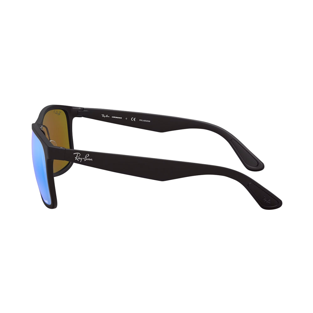 Ray Ban Chromance Matte Black Accessories in Green Color