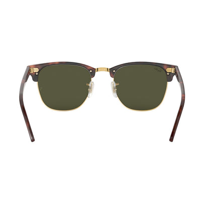 Ray Ban Unisex Clubmaster Mock Tort Arst Accessories in Green Color