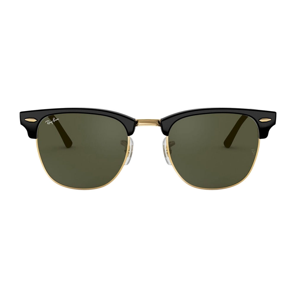 Ray Ban Unisex Clubmaster Black On Arist Accessories in Green Color