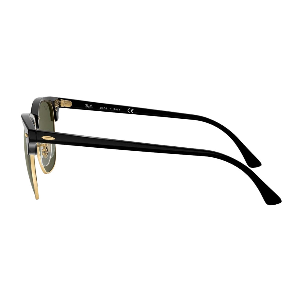 Ray Ban Unisex Clubmaster Black On Arist Accessories in Green Color