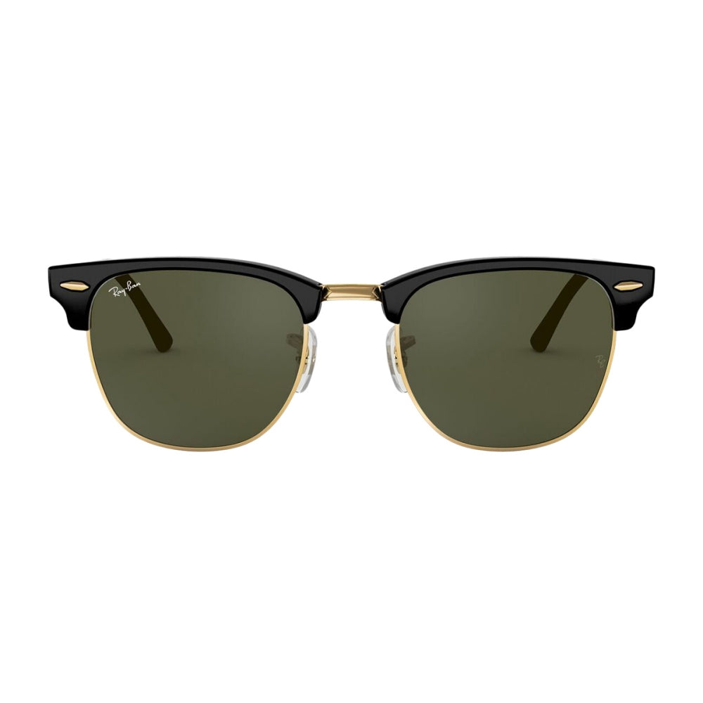 Ray Ban Unisex Clubmaster Black On Arist Accessories in Green Color