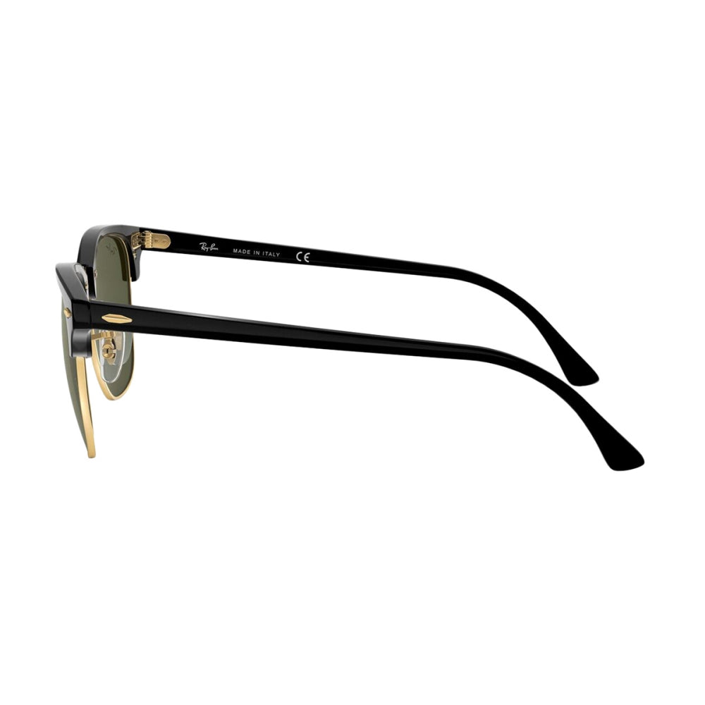 Ray Ban Unisex Clubmaster Black On Arist Accessories in Green Color