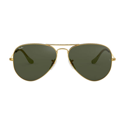 Ray Ban Unisex Aviator Large Metal Aris Accessories in Green Color