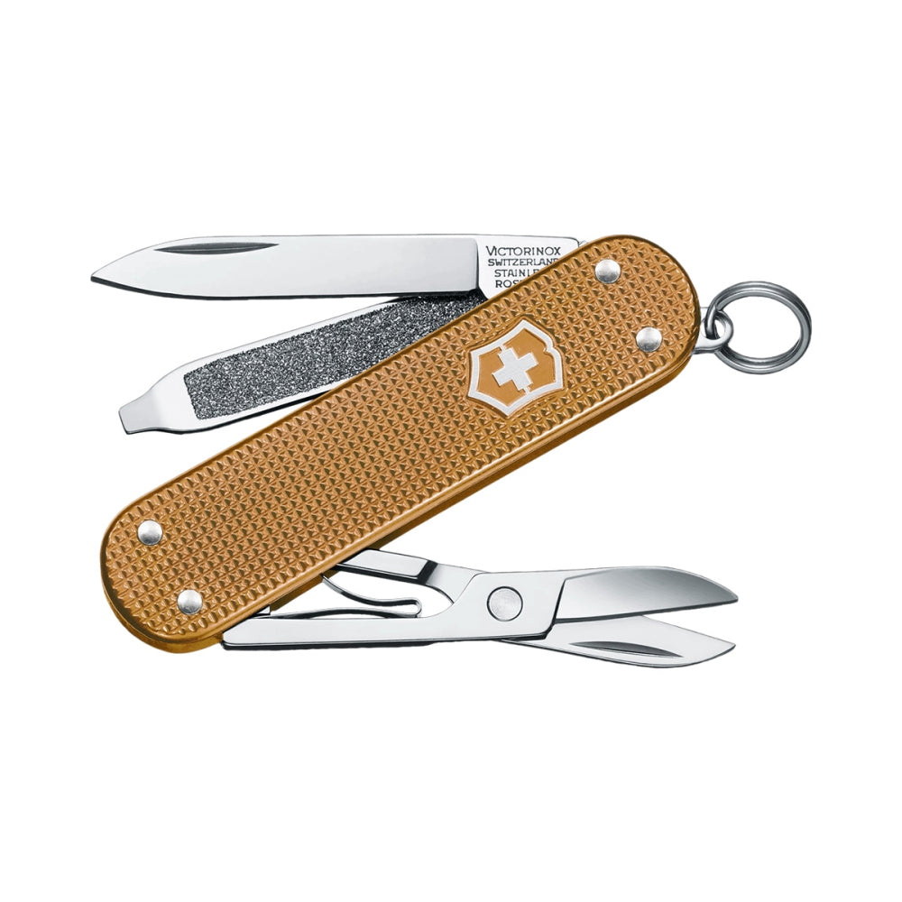 Victorinox Swiss Army Unisex Classic Sd Precious Alox Multi-Tools in Brown Color