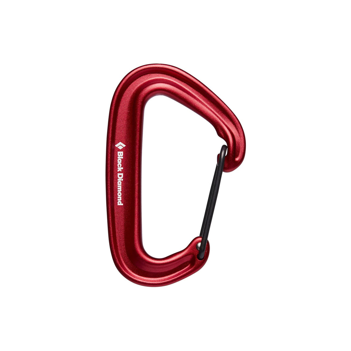 Black Diamond Miniwire Carabiner Camping Accessories in Red Color