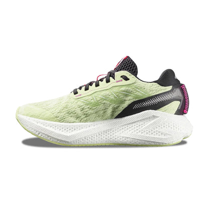 Salomon Womens Aero Glide 4 W Running Shoes in Green Color