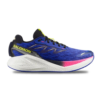 Salomon Mens Aero Glide 4 Running Shoes in Blue Color