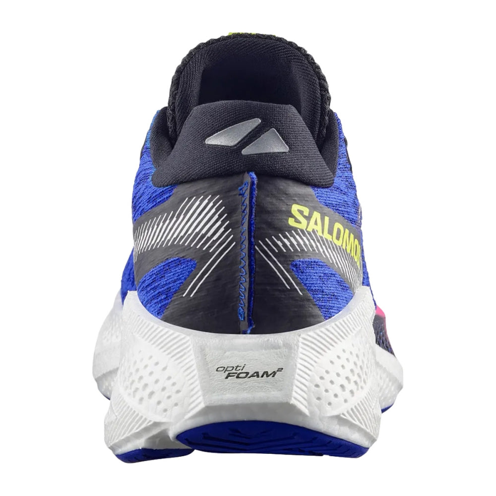 Salomon Mens Aero Glide 4 Running Shoes in Blue Color