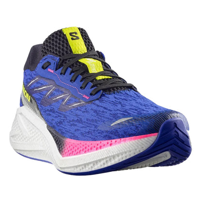 Salomon Mens Aero Glide 4 Running Shoes in Blue Color