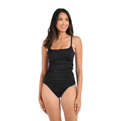 La Blanca Womens Lingerie Strap Swimsuits in Black Color