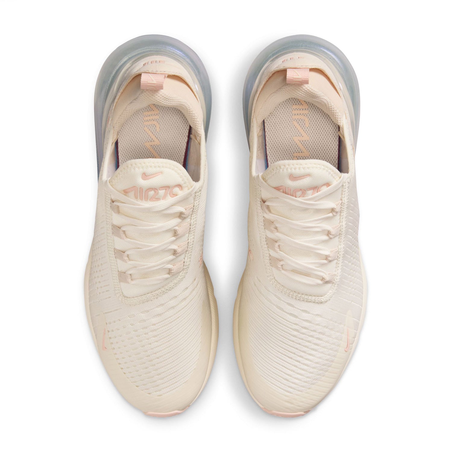 Nike Womens Nike Air Max 270 Sneakers in White Color