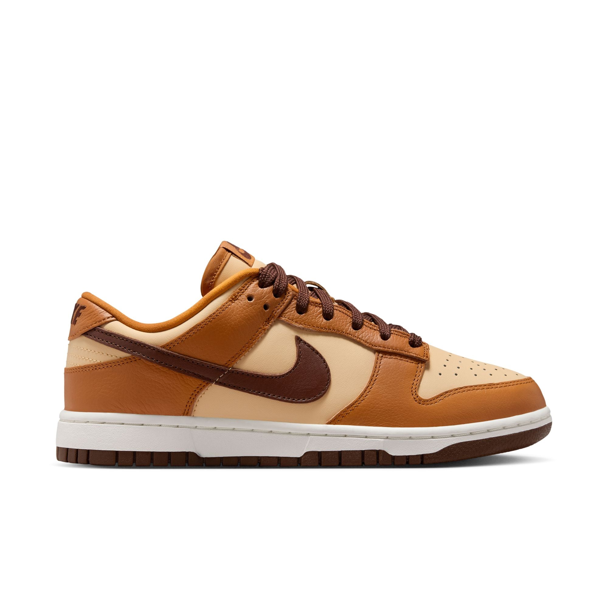 Nike Womens Nike Dunk Low SE Sneakers in Brown Color