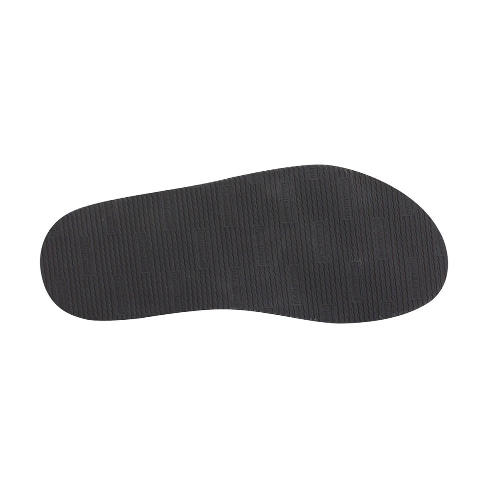 Rainbow Mens Premier/Classic Leather Flip-Flops in Grey Color