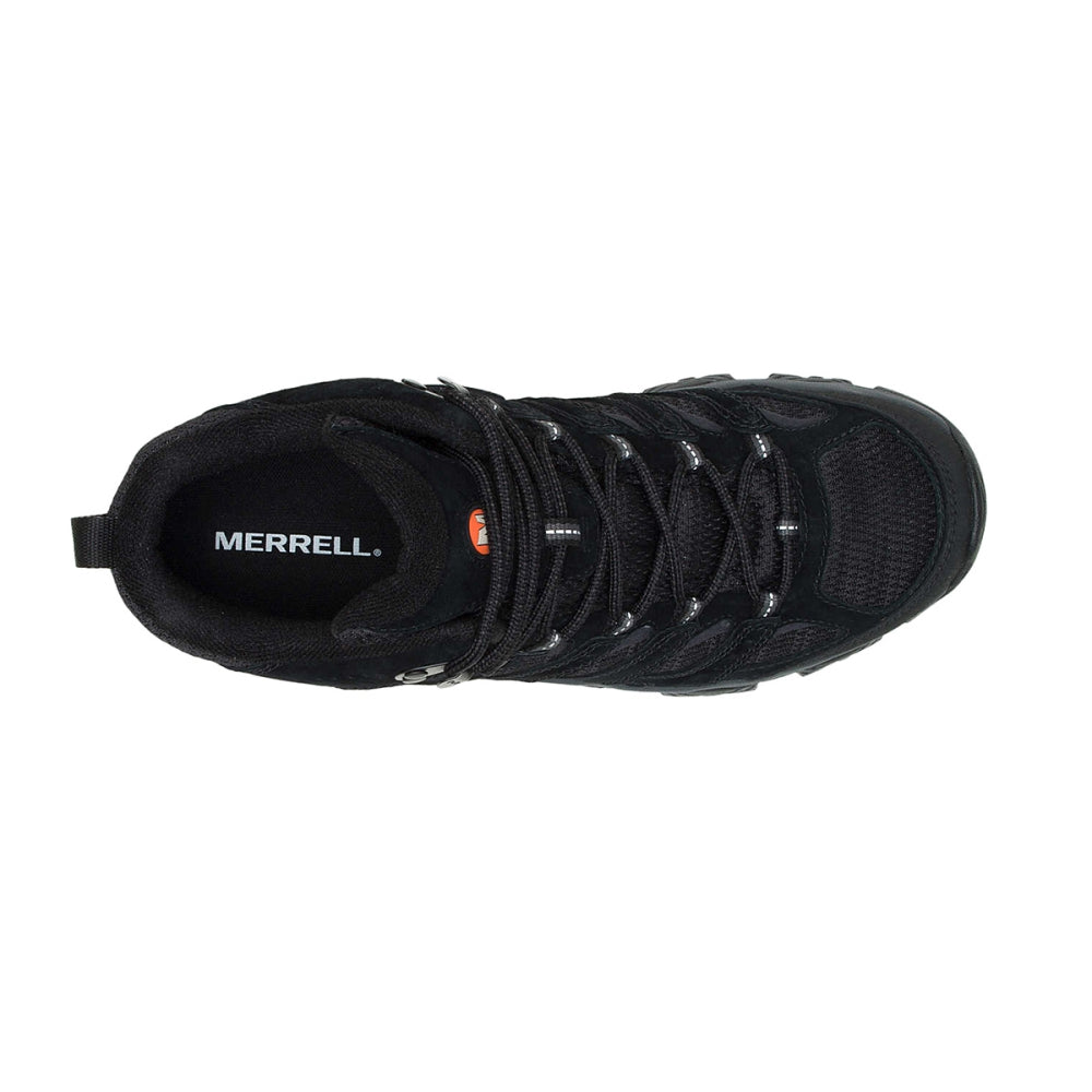 Merrell Mens Moab 3 Mid Boots in Black Color