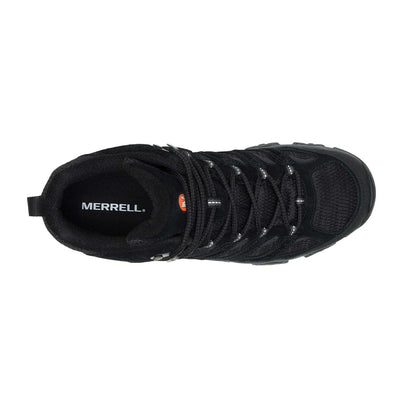Merrell Mens Moab 3 Mid Boots in Black Color