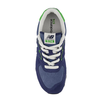 New Balance Kids 574 Sneakers in Blue Color
