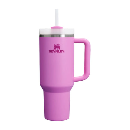 Stanley Cup Quencher H2.O Flowst 40 Water Bottles in Pink Color