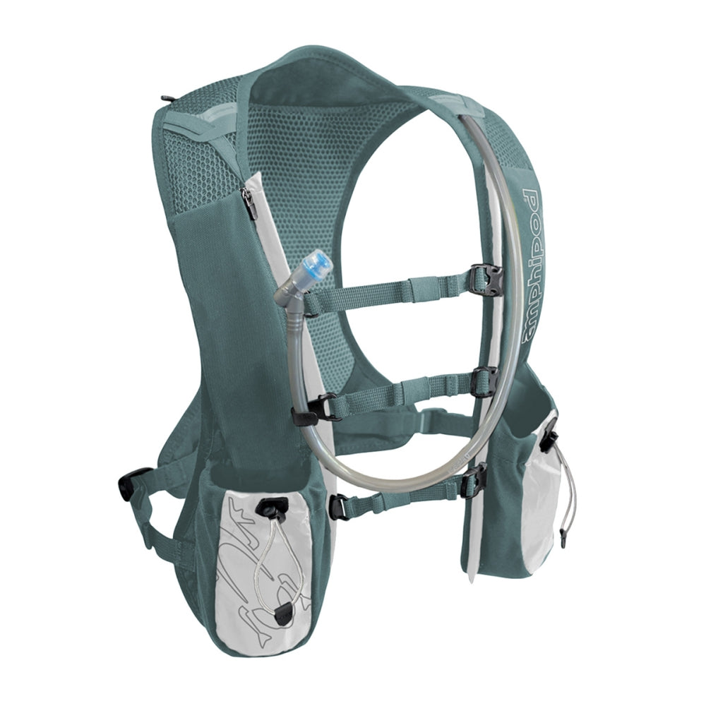 Amphipod Unisex Purerun Min Vest 1.5L Re Running Accessories in White Color