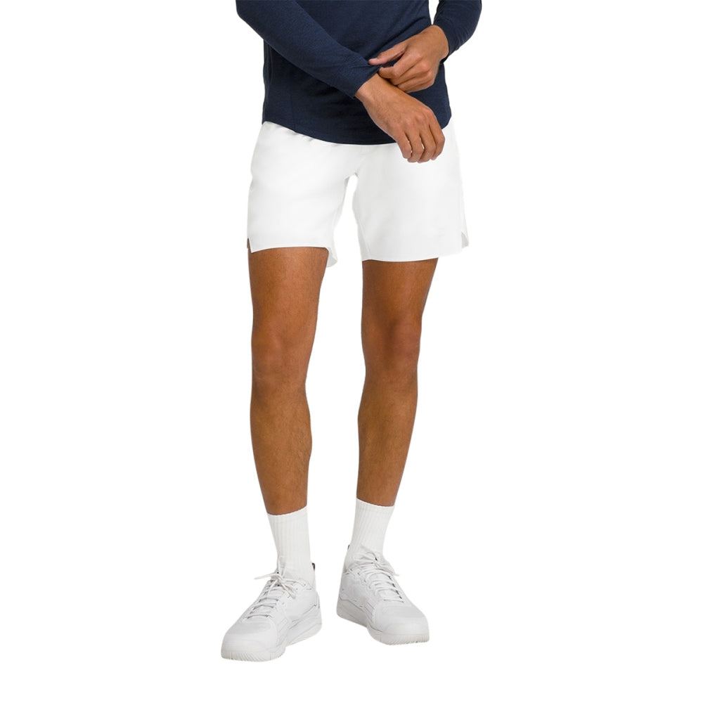 Wilson Mens Tournament Short V2 7 Shorts in White Color