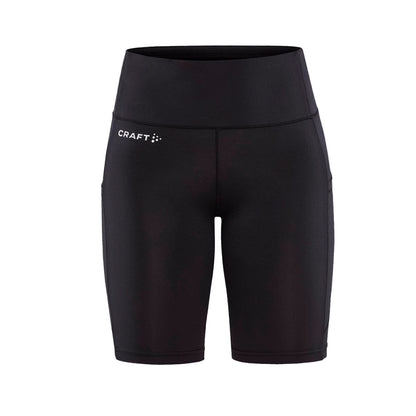 Craft Womens Adv Essence Short Tigh Shorts in Black Color
