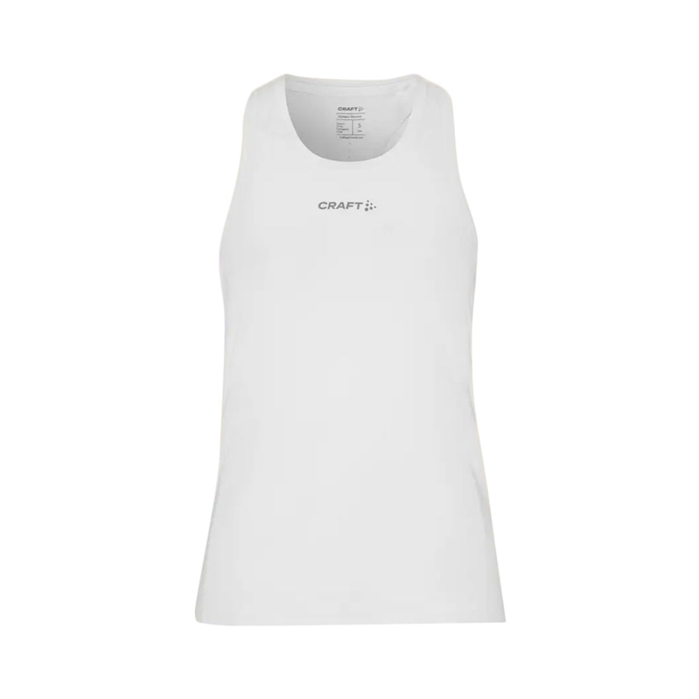 Craft Womens Adv Essence Singlet 2 Tops in White Color