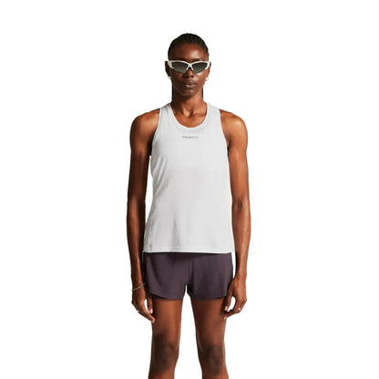 Craft Womens Adv Essence Singlet 2 Tops in White Color