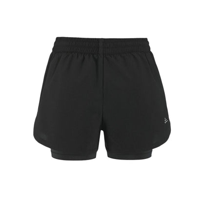 Craft Womens Adv Essence 2In1 Short in Black Color