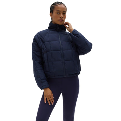 Halfdays Womens Nellie Jacket Midlayer in Blue Color