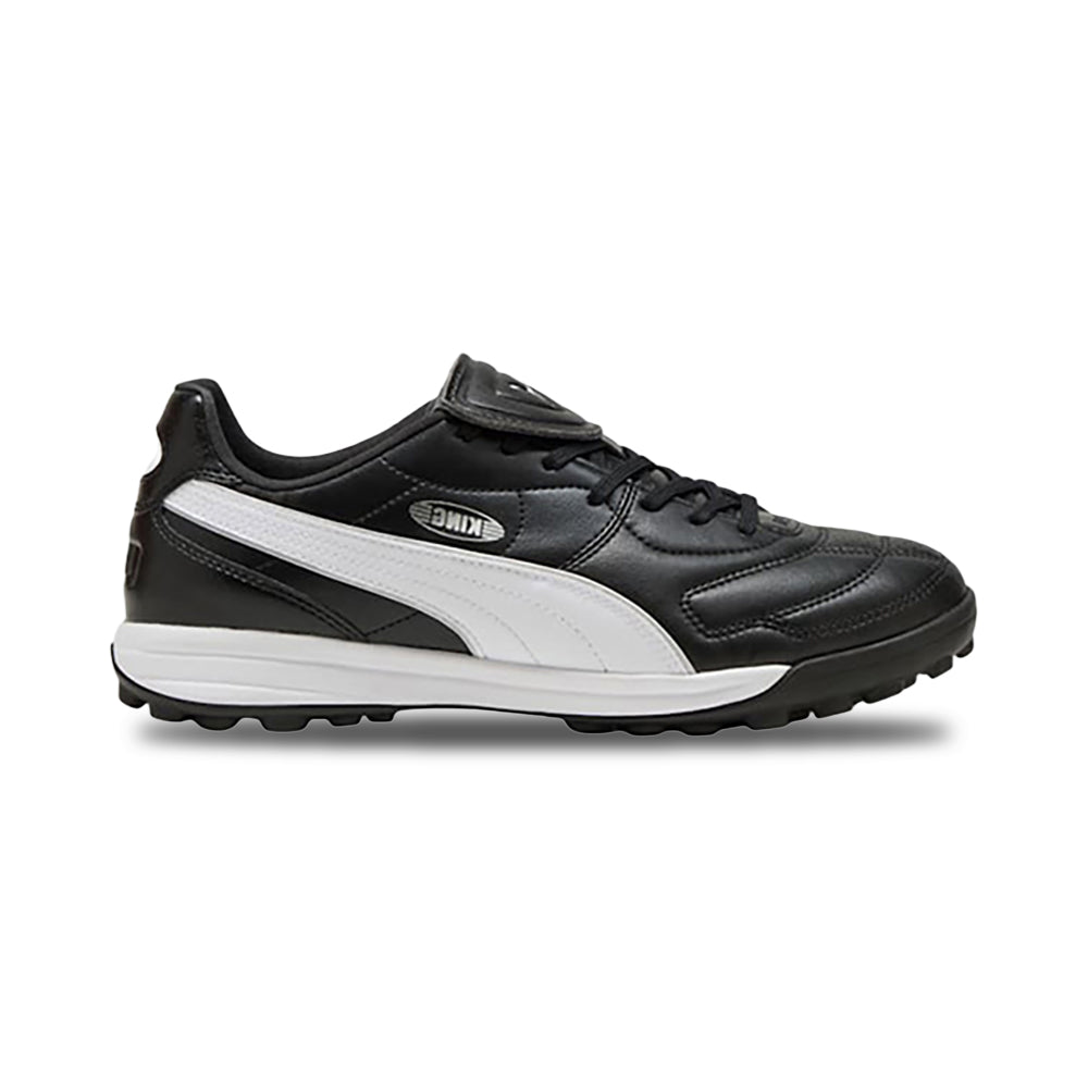 Puma Unisex King Liga Tt Turf Cleats in Black Color