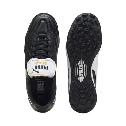 Puma Unisex King Liga Tt Turf Cleats in Black Color