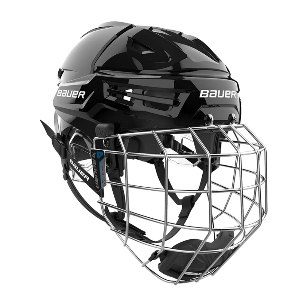 Bauer Hockey Unisex S25 Re-Akt 70 Hlmt Combo Hockey Pads in Black Color