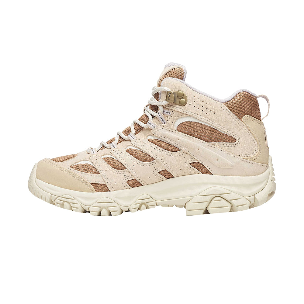 Merrell Womens Moab 3 Mid Wp Boots in Brown Color