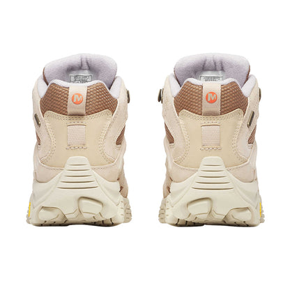Merrell Womens Moab 3 Mid Wp Boots in Brown Color