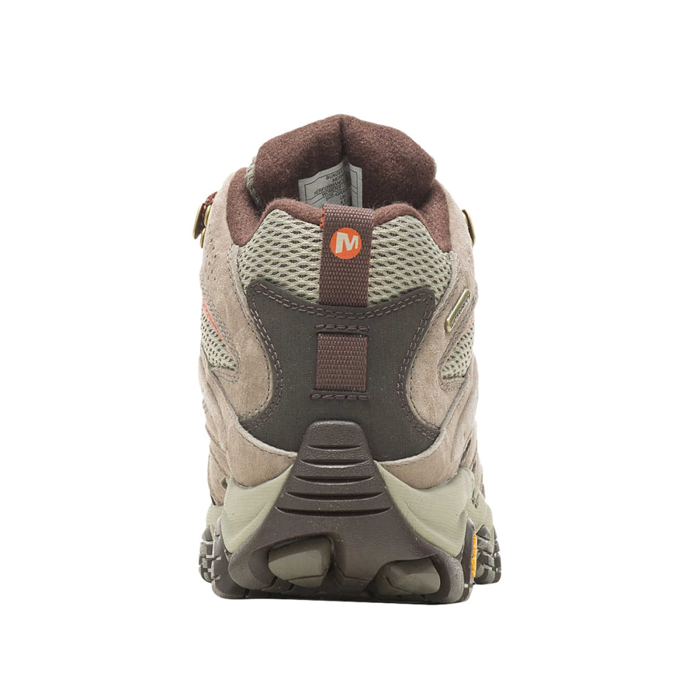 Merrell Womens Moab 3 Mid Wp Boots in Brown Color