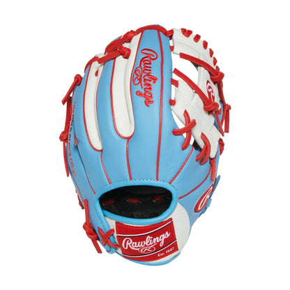 Rawlings Kids 10.50 Slct Pro Lt Corea Baseball Gloves in Blue Color
