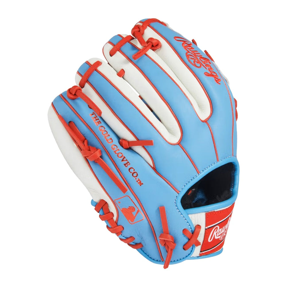 Rawlings Kids 10.50 Slct Pro Lt Corea Baseball Gloves in Blue Color