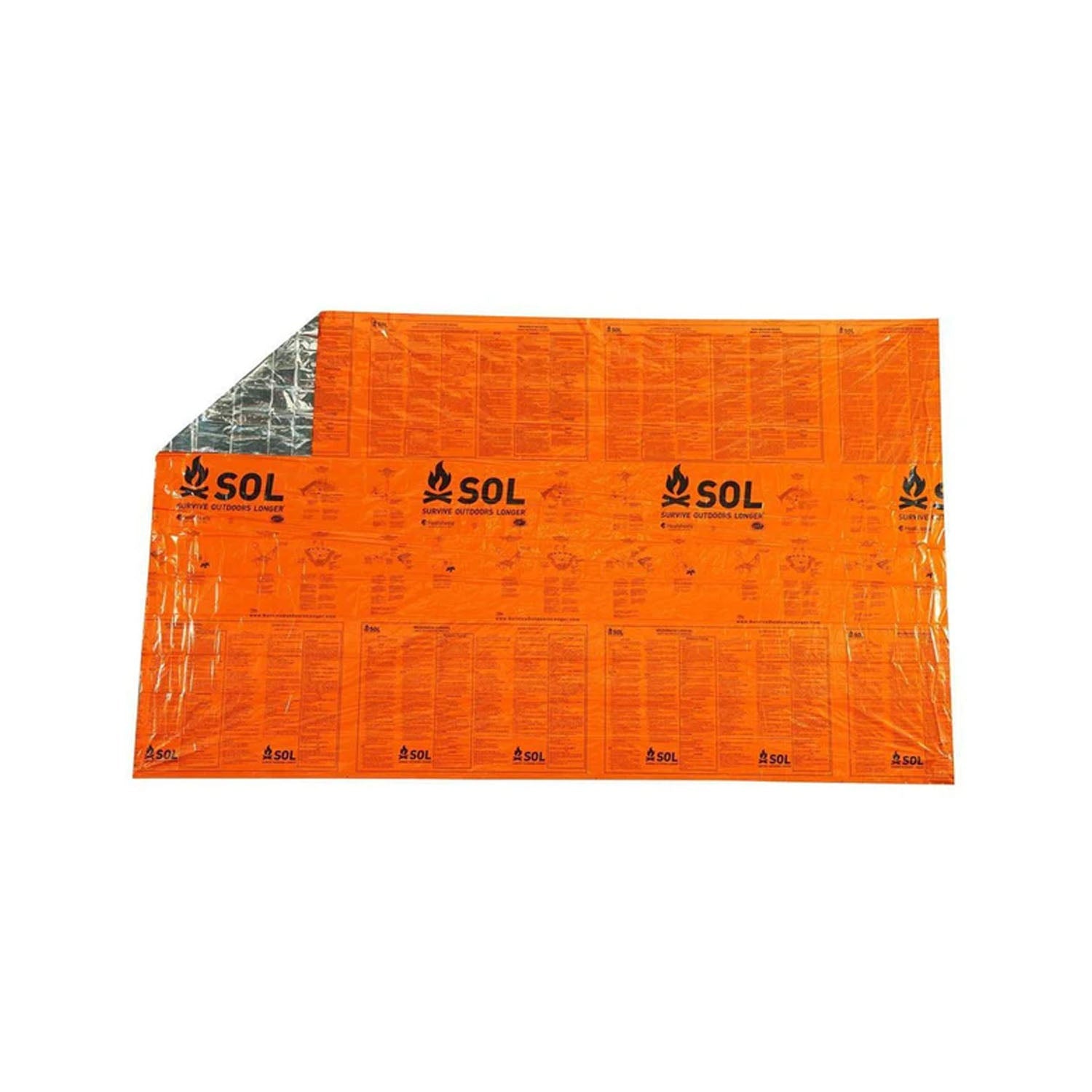 Adventure Medical Kits Sol Survival Blanket First Aid in Orange Color