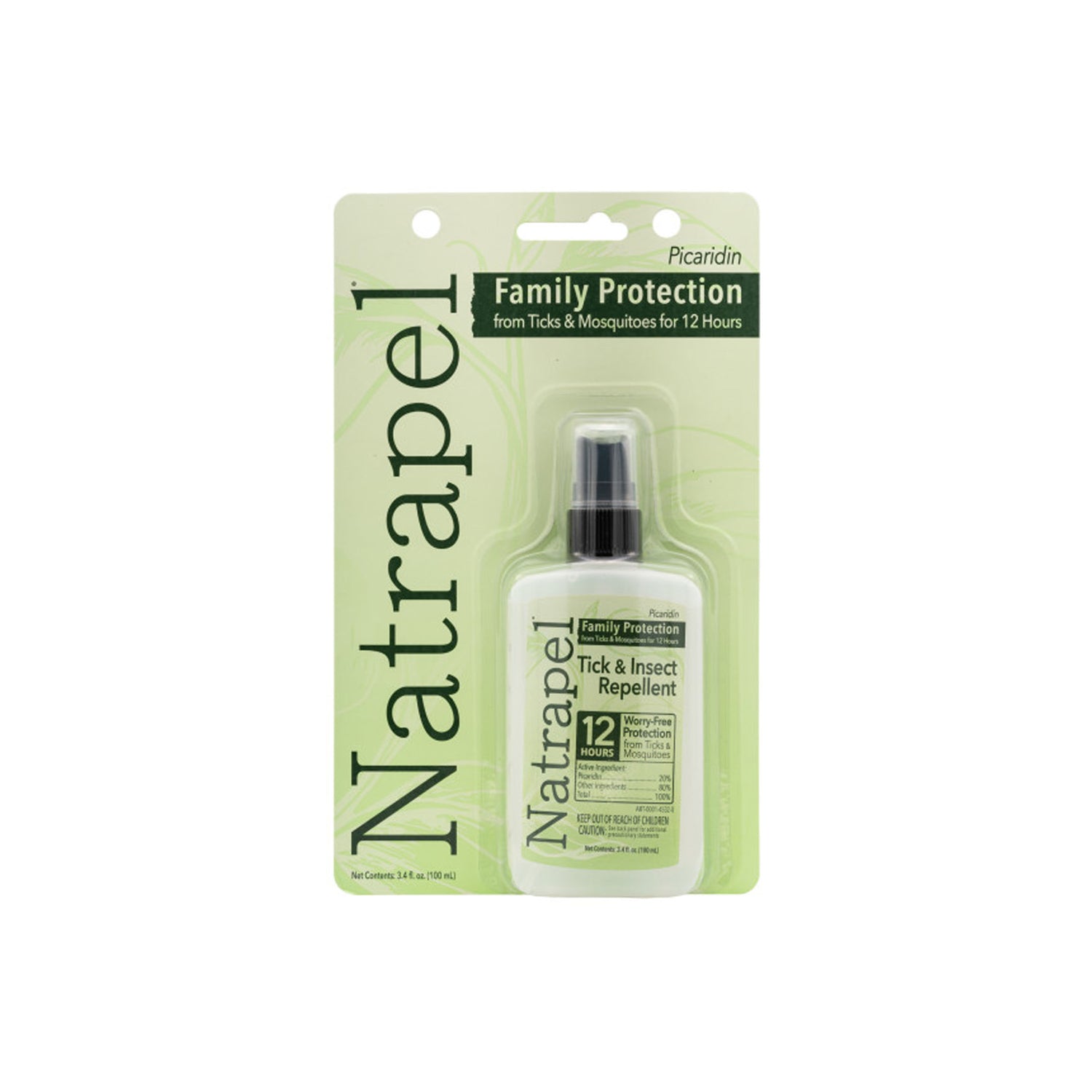 Adventure Medical Kits Natrapel 8Hr 3.4Oz Bug Repellant in Black Color