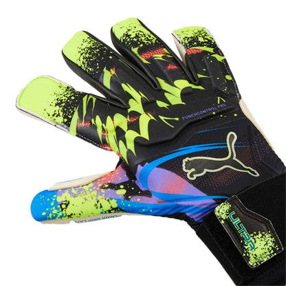 Puma Unisex Ultra Ultimate Teaser Soccer Gloves in Black Color