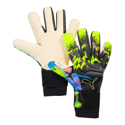 Puma Unisex Ultra Ultimate Teaser Soccer Gloves in Black Color