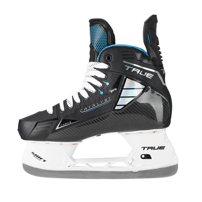 True Temper Sports Unisex Cat 7X4 Sr Skate Ice Skates in Black Color